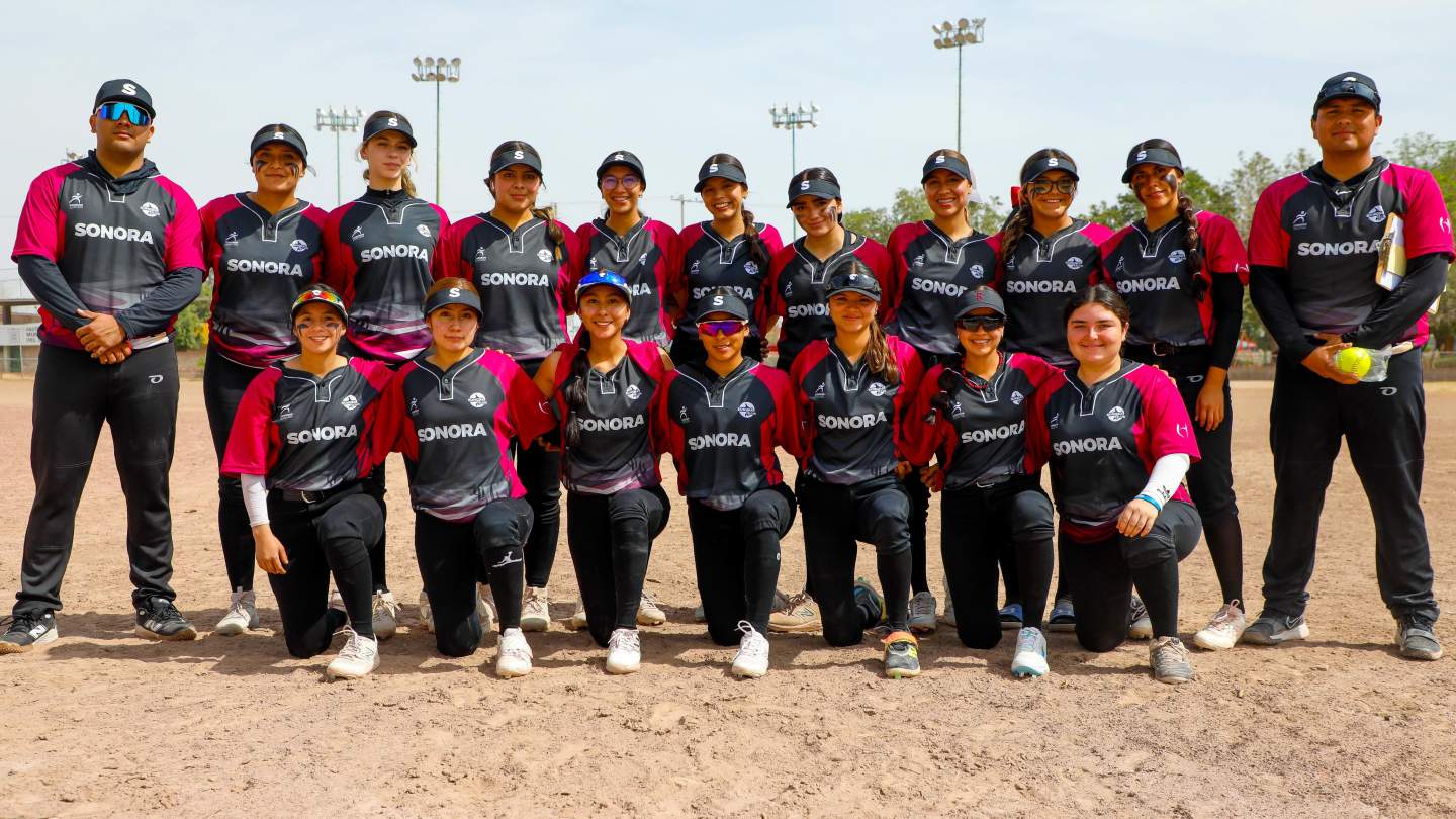 SONORA LOGRA “CARRO COMPLETO” EN SOFTBOL: OBTIENE LOS 4 BOLETOS A LA OLIMPIADA NACIONAL 